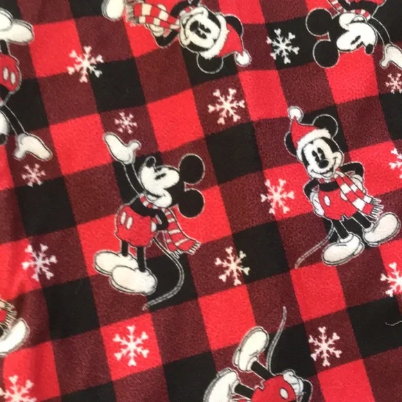 Disney Red and Black Mickey Mouse Kids Nightgown - Picture 6 of 6